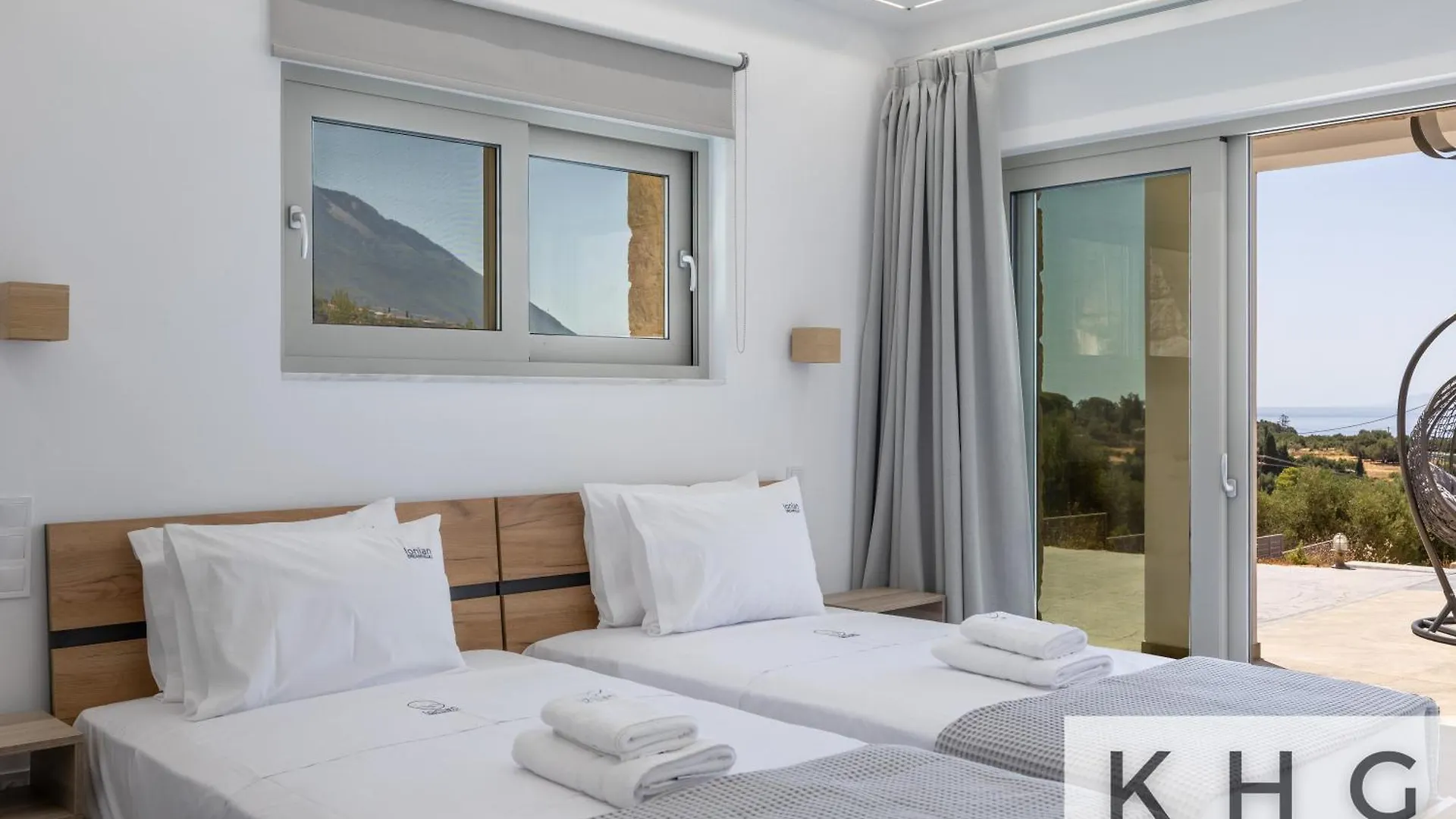 Blue Pearl Villa With Private Pool In Afrato Village! Infinite Sea Views! Trapezaki  0*, Trapezaki (Kefalonia)