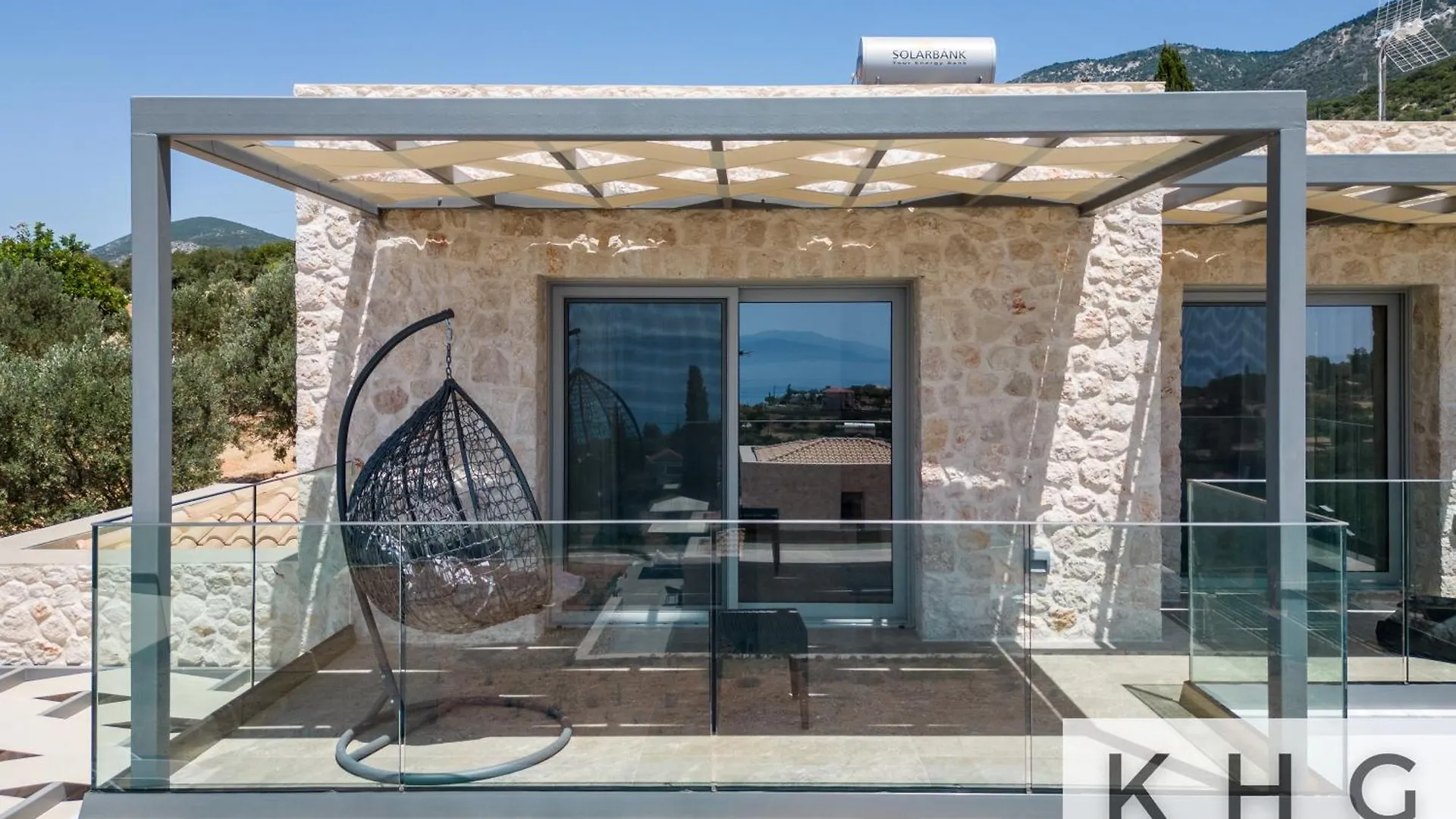 Blue Pearl Villa With Private Pool In Afrato Village! Infinite Sea Views! Trapezaki  Greece