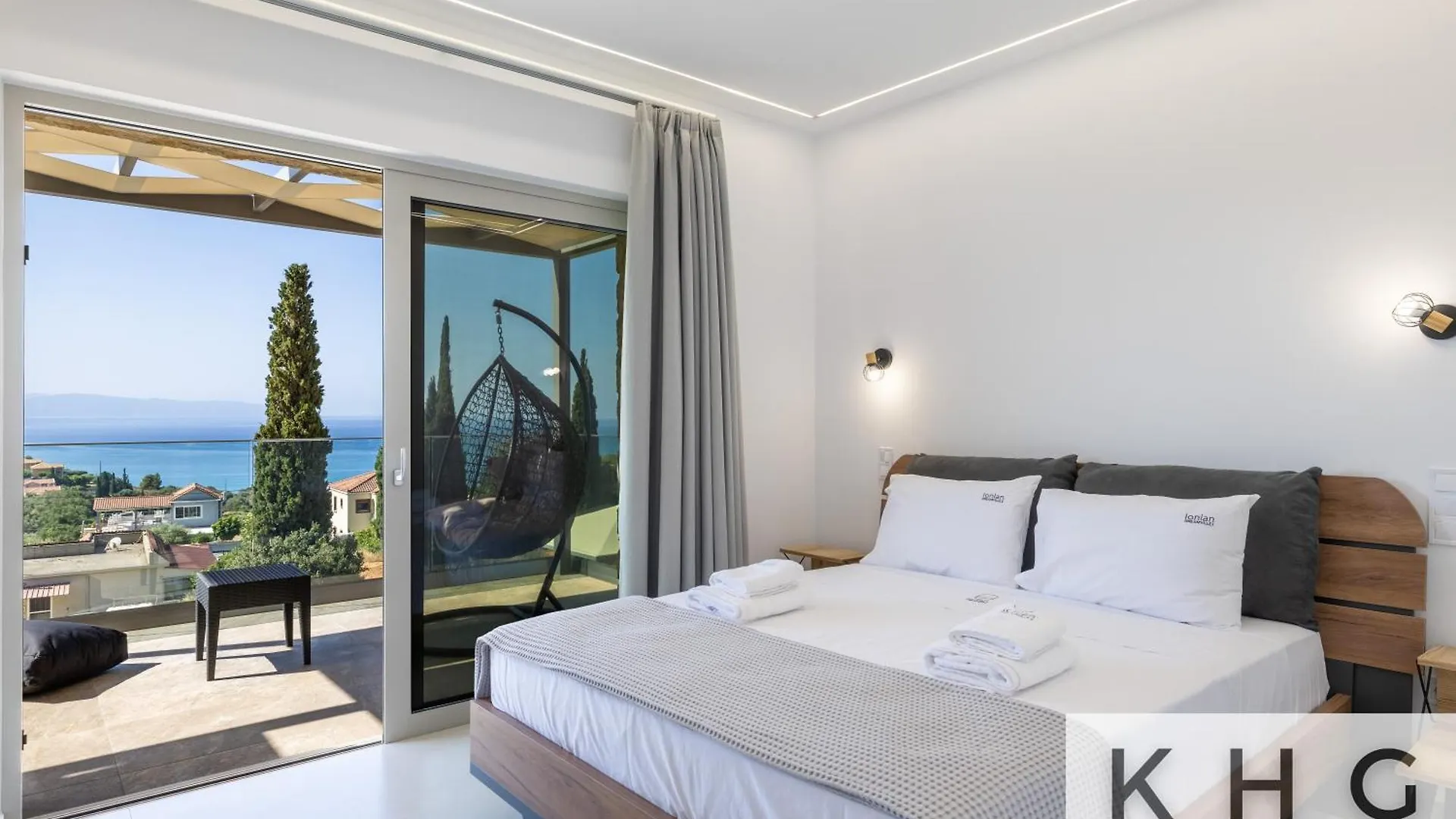 Blue Pearl Villa With Private Pool In Afrato Village! Infinite Sea Views! Trapezaki  0*, Trapezaki (Kefalonia) Greece