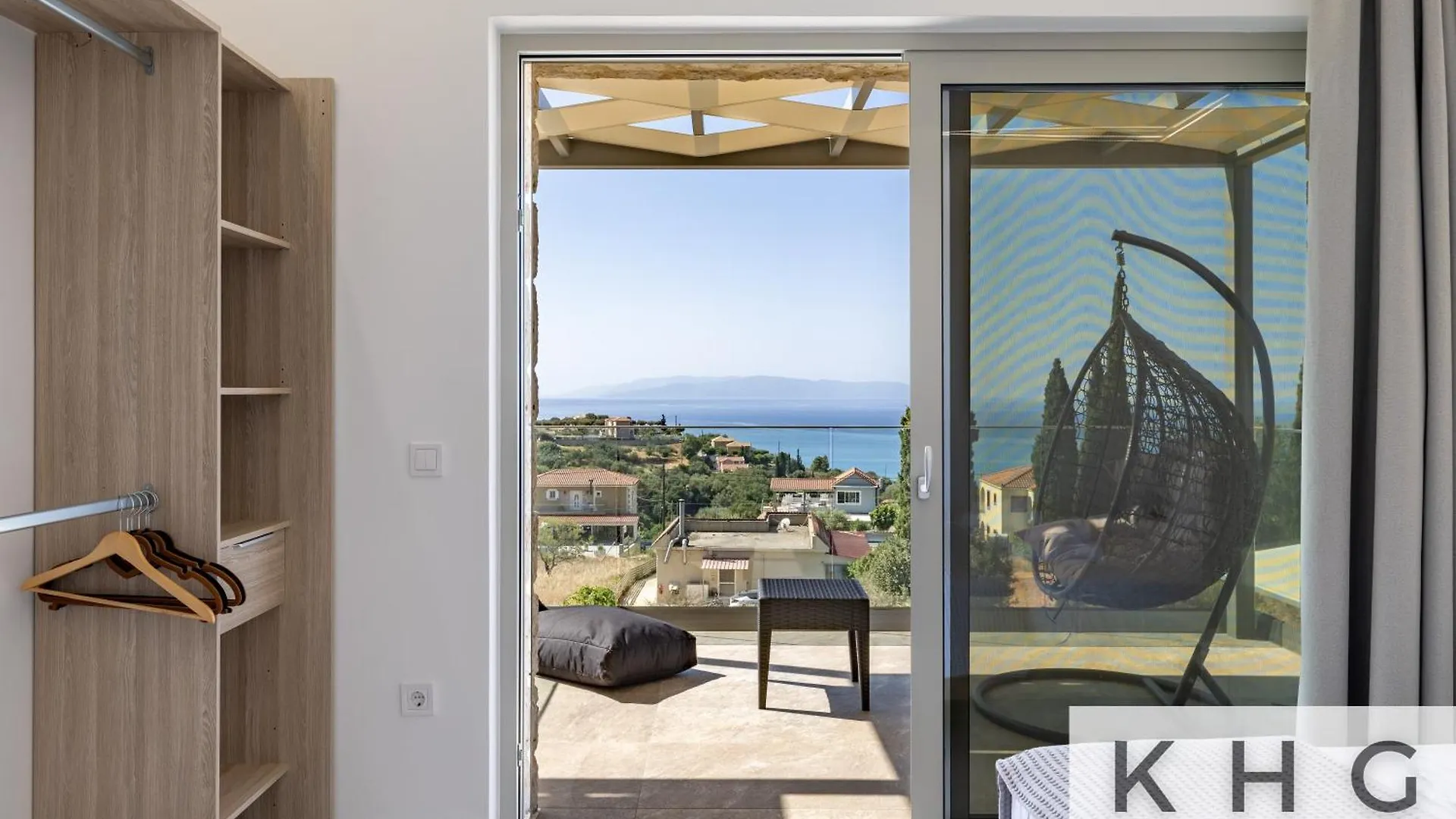 Blue Pearl Villa With Private Pool In Afrato Village! Infinite Sea Views! Trapezaki  0*, Trapezaki (Kefalonia)